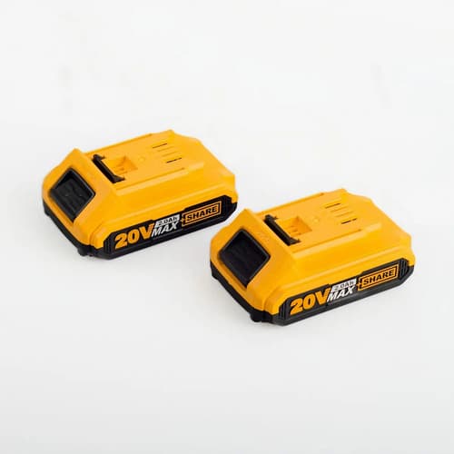 Pistola De Impacto Llave Inalambrica 1/4in Cargador Baterias Amarillo
