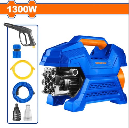 Hidrolavadora 80bar 1300w Con Accesorios Wadfow Whp1a13 Azul 220v