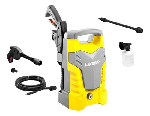 Lavadora De Alta Presión Lavor Fast 120 Amarilla De 1600 W Con 1740 Psi De Presión Máxima De - 60 Hz Amarillo