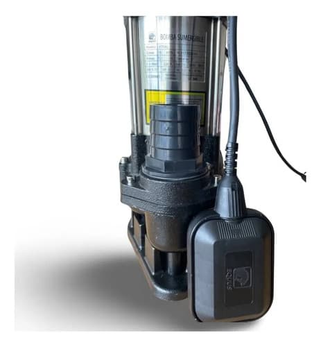 Bomba Sumergible 750w Equus Para Riego Y Drenaje Plateado