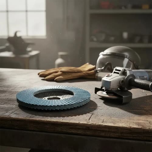 Disco Flap Oxido De Zirconio 115 Mm Grano 40 Tolsen 77311