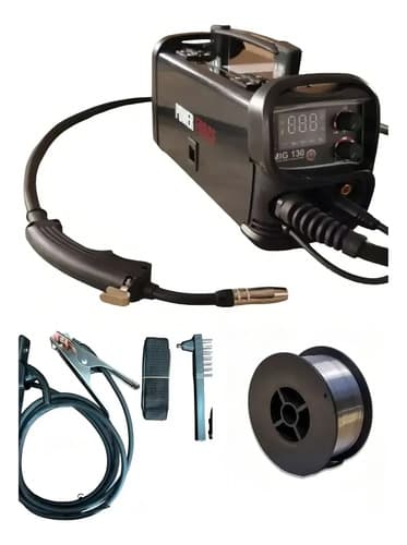 Soldadora Mig Inverter 130a Wel Plus Con Y Sin Gas Mma
