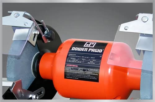 Amoladora De Banco 350 W Dowen Pagio 2 Piedras 200mm - Fc Color Naranja Frecuencia 50 50 Hz