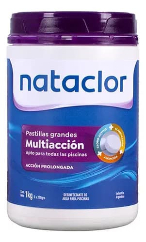 Pastillas De Cloro Multiaccion X 1 Kg Nataclor