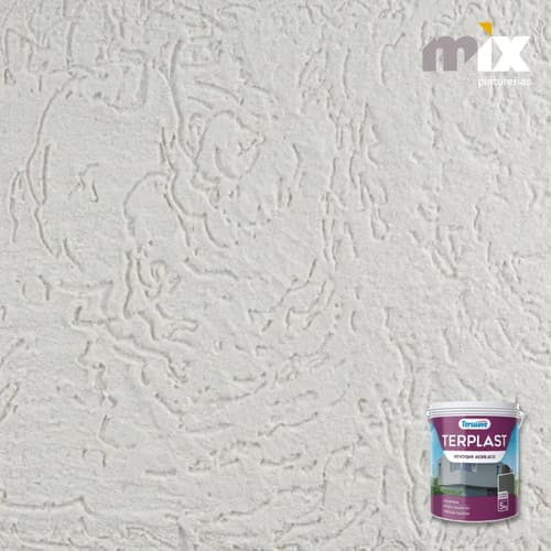 Terplast Revestimiento Texturado Para Rodillo 5kg Color Blanco