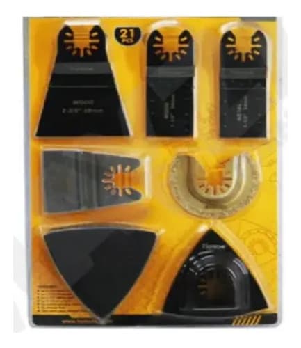 Hojas De Sierra Multifunción Con 21 Pcs Marca Hoteche