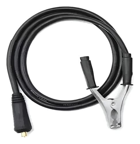 Pinza Cable Soldadora Masa Bornes 9mm Negro