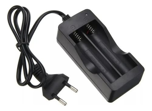 Cargador Litio Doble Batería Pila 3.7v 4.2v Electroimporta