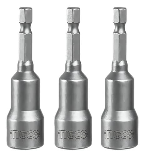 Adaptadores Para Taladro Ingco Con Punta Magnética, Pack De 3 Piezas