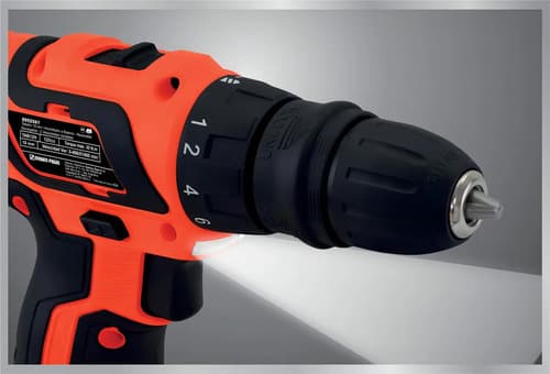 Taladro Atornillador Bateria 10 Mm 12v Dowen Pagio 9992981 Color Naranja Frecuencia 50/60