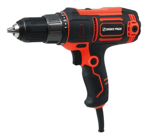 Taladro Atornillador Eléctrico De 13mm Dowen Pagio 9993801 400w Con Caja De Cartón 50 Naranja 50 Hz