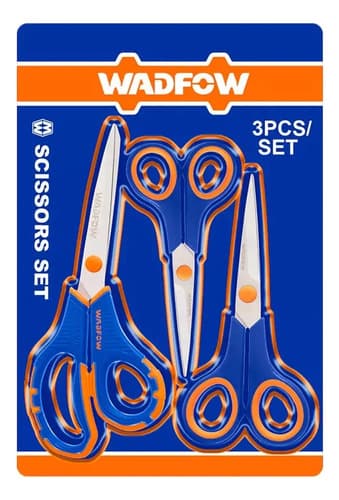 X 3 Tijeras Wadfow Wsx4633 - Smf Color Azul