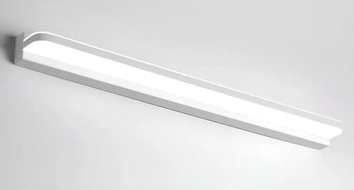 Barral Luz Sobre Espejo 12 W52 Cm Borde Plateado