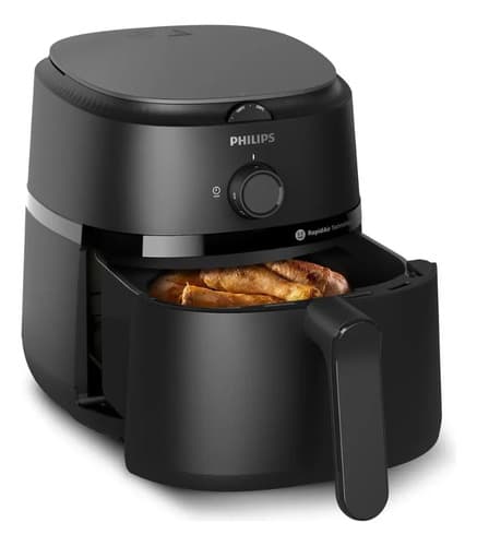 Airfryer Philips Na120/00 4.2 Lts Con Tecnología Rapid Air Negro