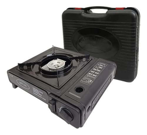 Anafe Gas Portátil Nitya Nt-155b 1 Hornalla Con Valija Camping