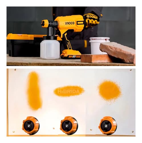 Clavadora Inalámbrica + Pistola De Pintar + Brochas + Rodill