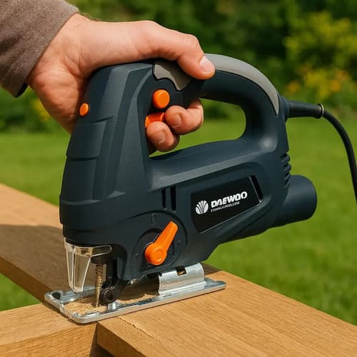Sierra Caladora Daewoo 710w 3000 Rpm Metal/madera + Sierras