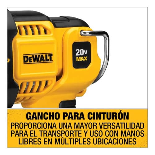 Linterna Dewalt Dcl043 Led Ion Litio 20v Sin Bateria Linterna Amarillo Luz Amarillo