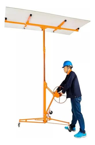 Elevador De Placas De Yeso 68kg Lusqtoff 3.35 Metros