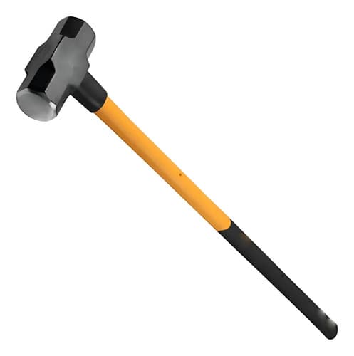 Herramienta Tushop Marron Cabo Fibra 4kg Cabeza Acero Cuadrada