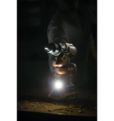Taladro Percutor Atornillador Inalámbrico De 13mm Dewalt Dcd796d2 + 2 Baterías De 2ah + Accesorio Con Maletín De Transporte Amarillo