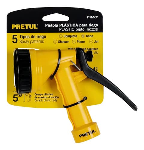 Pistola De Riego Pretul Con 5 Funciones De Abs