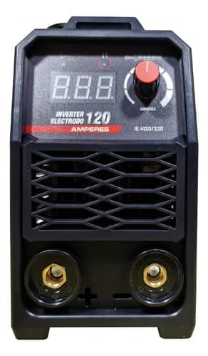 Soldadora Gladiator Mma 120a Panel Digital Para Electrodos Gris Oscuro