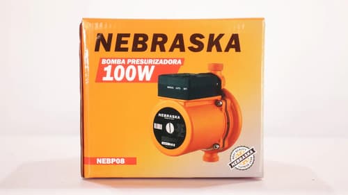 Bomba Presurizadora Nebraska 100w Elevadora De Presión