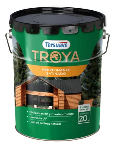 Tersuave Impregnante Protector Troya Satinado 20 Litros Caoba Satinado