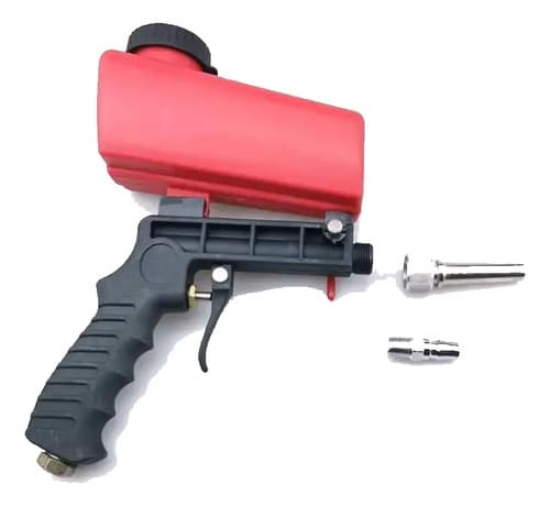 Pistola Arenadora Limpiar Metales Pieza Chicas