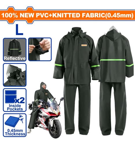 Equipo De Lluvia Campera Y Pantalon Pvc Wadfow