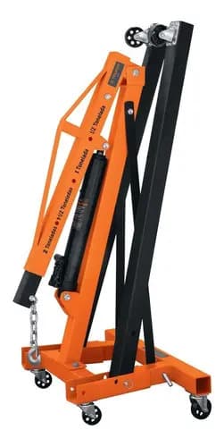 Pluma Hidráulica, Brazo Ajustable, 2 Toneladas Truper 12888