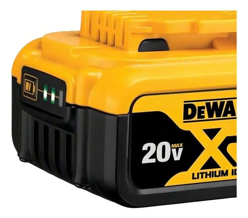 Bateria Dewalt Dcb205 20v Max Xr, Ion De Litio, 5.0ah, Color Negro/amarillo