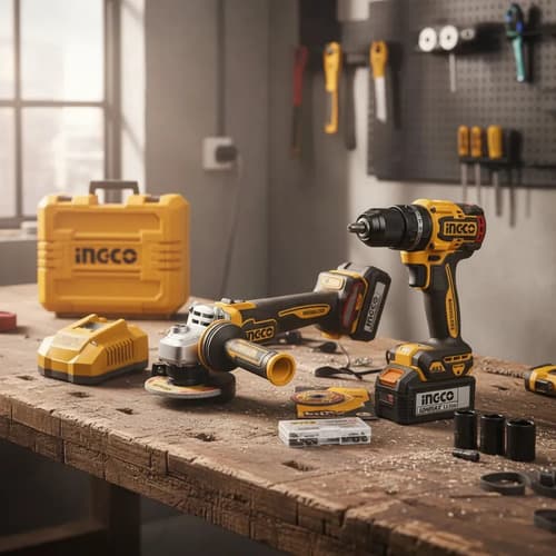 Combo Kit 3 Herramientas Batería Ingco 20v Brushless