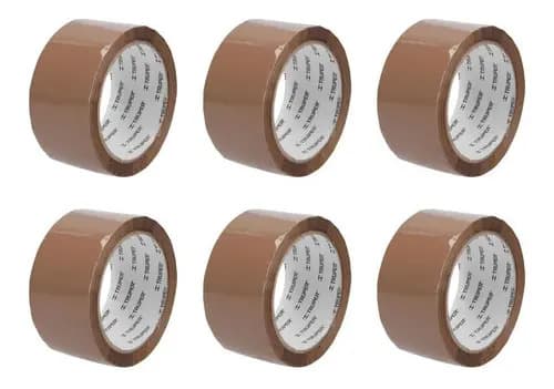 Cintas Truper 12554/6 Canela 50m 6 Unidades