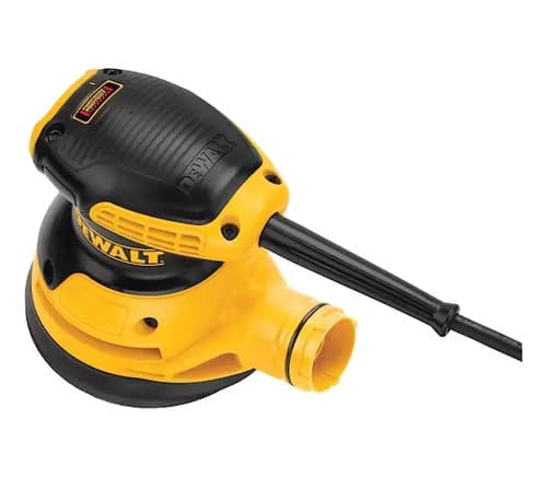 Lijadora Profesional Roto Orbital Dewalt Lixadeira Roto Orbital Dwe6421-b2 Con Sistema Velcro Amarilla 50hz/60hz 280w Amarillo 50 Hz/60 Hz