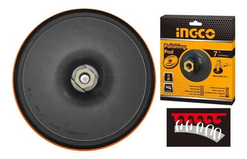 Disco Goma 180mm Velcro 7 Pulgadas Ingco App0111801