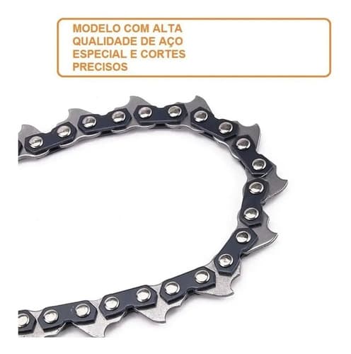 Carrete Recortador Con Cadena Para Desbrozadora Negro