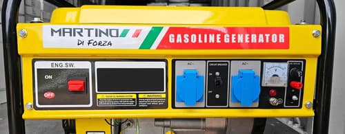 Generador A Nafta Martino Di Forza 3300w - Motor 4 Tiempos
