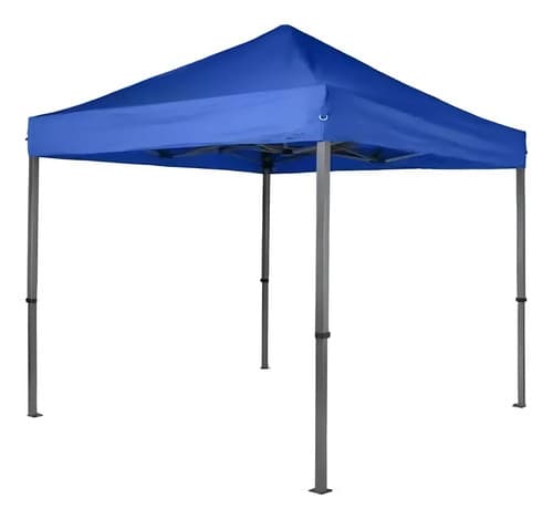Gazebo Plegable Toldo Super Reforzado 2x2 Para El Jardín Color Azul