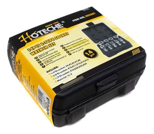 Puntas Hoteche 203301 Torx Hembra 14 Piezas