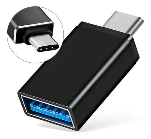 Adaptador Otg Usb 3.0 Hembra A Tipo C Macho Ad17
