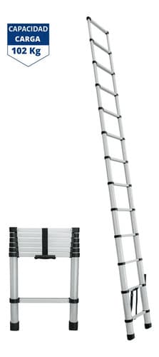 Escalera Telescópica 13 Peldaños Tipo Ii Truper 101904