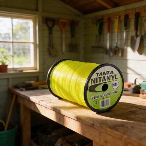 Tanza Para Bordeadora 2,0 Mm 270 Metros Amarillo