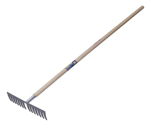 Rastrillo Recto De Acero Surtek Con 14 Dientes