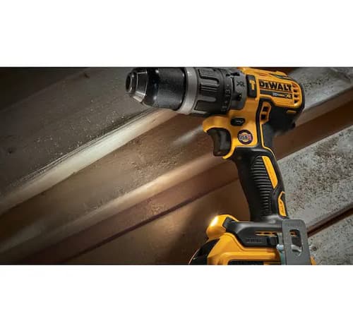 Taladro Percutor Atornillador Inalámbrico De 13mm Dewalt Dcd796 + 0 Baterías De 0mah + Accesorio Con Caja De Cartón Amarillo/negro
