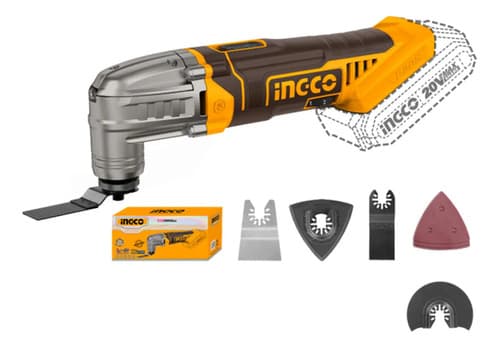 Herramienta Multifuncion A Bateria Litio 20 Volt Ingco P20s