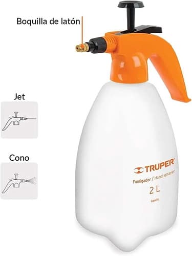 Truper Fumigador Aspersor Manual Fdo-2 2 Litros 10235 Blanco