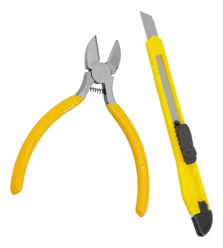 Soldadora De Plástico Con Mango Antideslizante + 200 Grapas Rojo