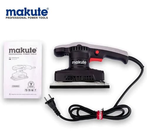 Lijadora Orbital Makute 480w, 1 Año De Garantía Azul Oscuro 220v